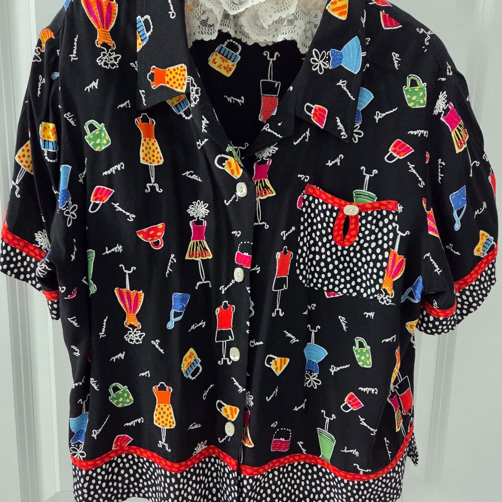 Vintage f.l.Malik Top M